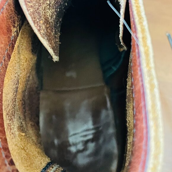 Red Wing Shoes 8085 Mens Brown Iron Ranger Casual Lace Up Ankle Boots Size 7D - Picture 11 of 12